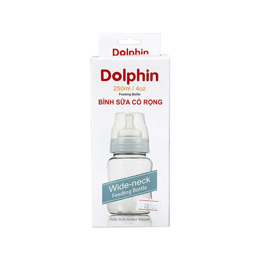 Bình Sữaa Dolphin Cổ Rộng DP-054